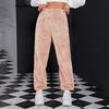European and American Women's Casual Solid Color Women's Trousers Sports Mao Mao Pants Leg Pants