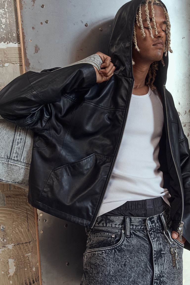 

Топ без рукавов в рубчик HM Slim Fit, белый