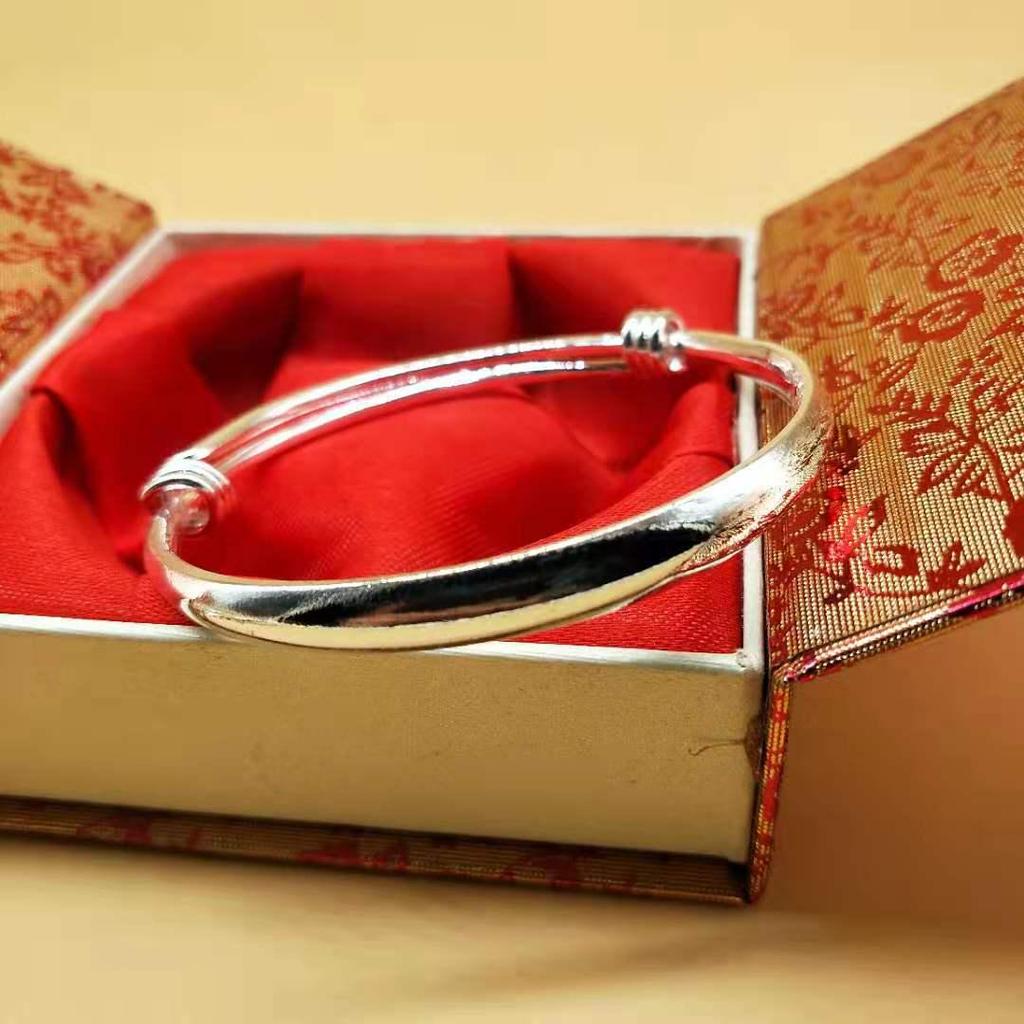 Bransoletka z gwiazdkami posrebrzana na Walentynki dla kobiet - Modny prezent w stylu Douyin dla przyjaciółki