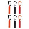 6 Pcs 10 Hole Bit Holder 1 4 Inch Shank Screwdriver Drill Bit Storage Organizer with Clip Hook