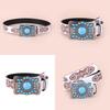 Retro Chic Boho Turquoise Belt Women's Bold Fashion Waistband Minimalist Engraved Waist Clamp