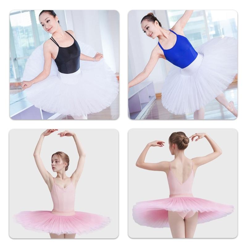 Breathable Ballet Skirt  Comfortable Nylon Costume Skirts Lightweight Ideal for Ballet Practices and Stage Performances