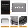 UJWG9 Oxford Cloth Car Styling Digital Storage Bag Portable USB Data Cable Storage Case For KIA K5 K2 Optima Soul Spectra Niro Cadenza