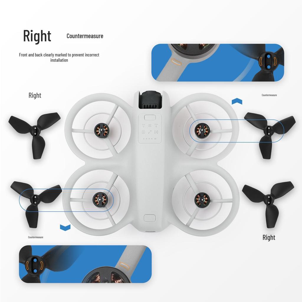 DJI NEO Lightweight Propeller Blades for Pocket Flying Camera 2016S Accessories