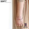 Annieu Hair Tie Accessory Bracelet Designed Hairstylist (Black)