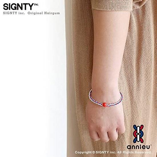 Annieu Hair Tie Accessory Bracelet Designed Hairstylist (Black)