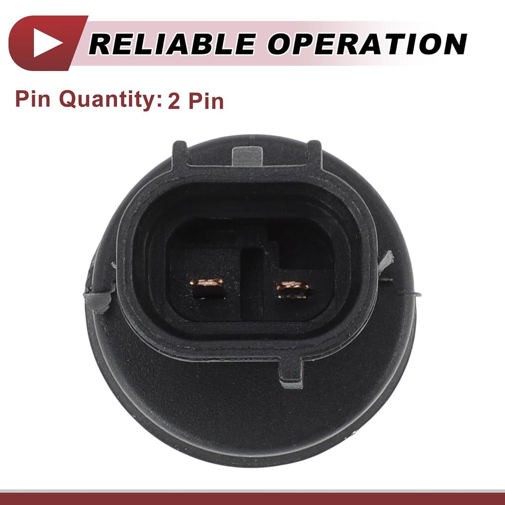 1 Pc Side Marker Light Socket for Toyota 4Runner 2013-2021 No.90075-60077/9007560077 Headlight Lamp Bulb Connector 2 Pin