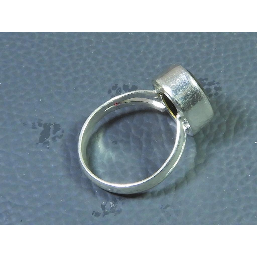 Natural Labradorite 925 Sterling Silver Oval Handmade Vintage Ring Size US-91 MK-91