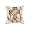 Easter Watercolor Cross Pillow Cover Cozy Aesthetic Pillowcase for Bedside Couch Living Room Home Decoration