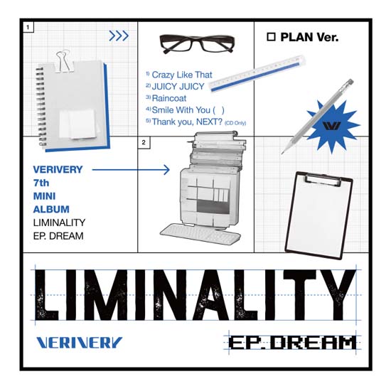 

VERIVERY 7-й мини-альбом Liminality - EP.DREAM PLAN ver