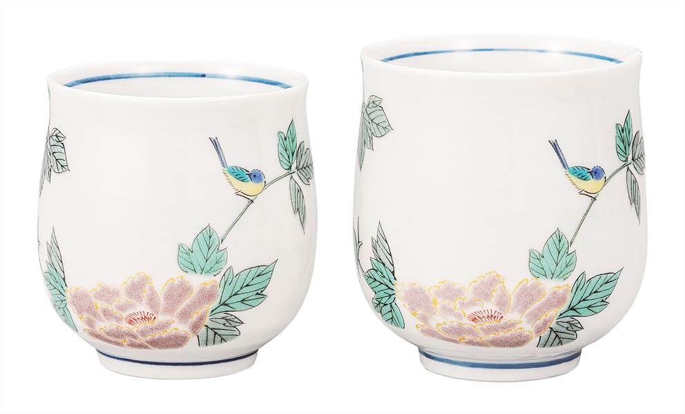 Накамару  Китани-яки  Набор чайных чашек - Птица K9-739