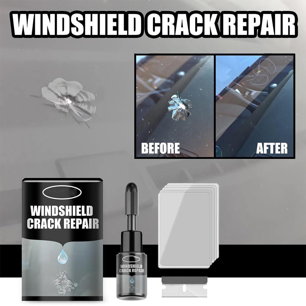 Automotive Windshield Adhesive, Cracked Glass Crack Adhesive20ml