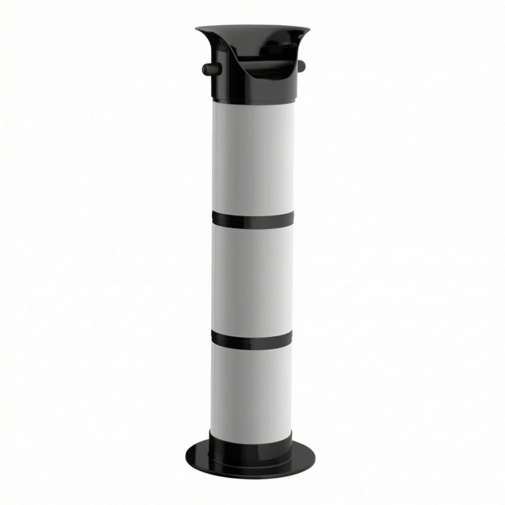 Coffee Grounds Bin with Towel Freestanding Floor Standing