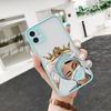 Cartoon Medicine Doctor Nurse Phone Case for IPhone 13 11 14 15 Pro 12 Mini XS MAX XR SE2 7 8 Plus Shockproof Cover Clear Fundas