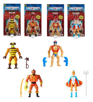Masters of the Universe OF THE Origins Figuren L Sortiment von 4 BOX Jahre alt und (MASTER UNIVERS) [Set verkauft] [6 Stück] 987L-GNN84