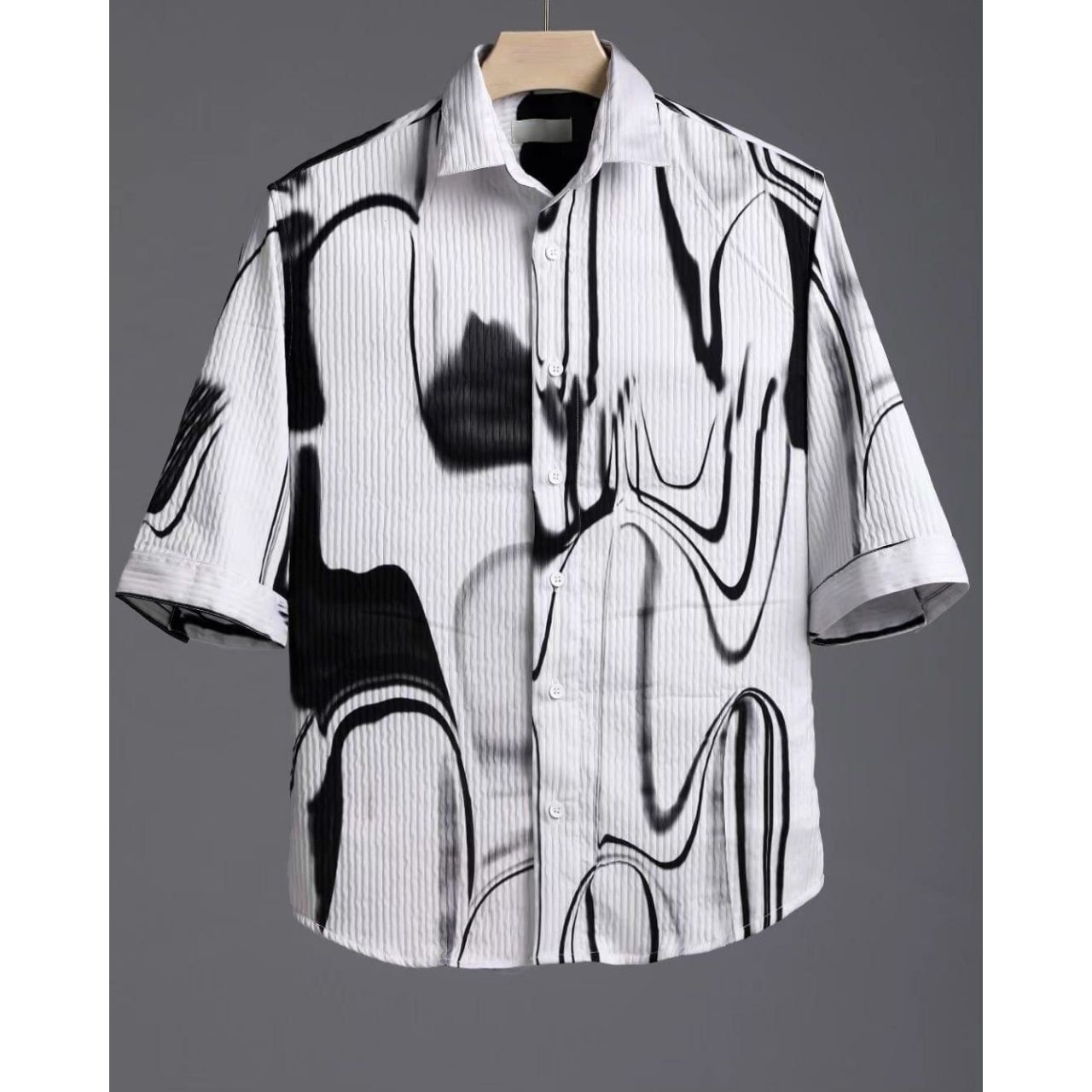 

стильная мужская рубашка для коктейлей и вечеринок M