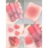 1 pçs blush líquido veludo fosco blush rosto pigmento beleza duradoura creme natural bochecha matiz laranja pêssego blush maquiagem maquiagem