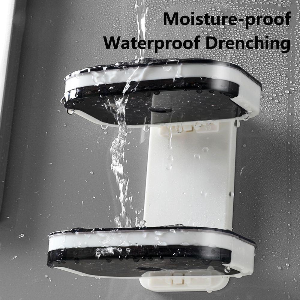 Suport de săpun pentru baie, suport creativ pentru depozitare pe perete, săpunieră montată pe perete, organizator, suport pentru săpunieră