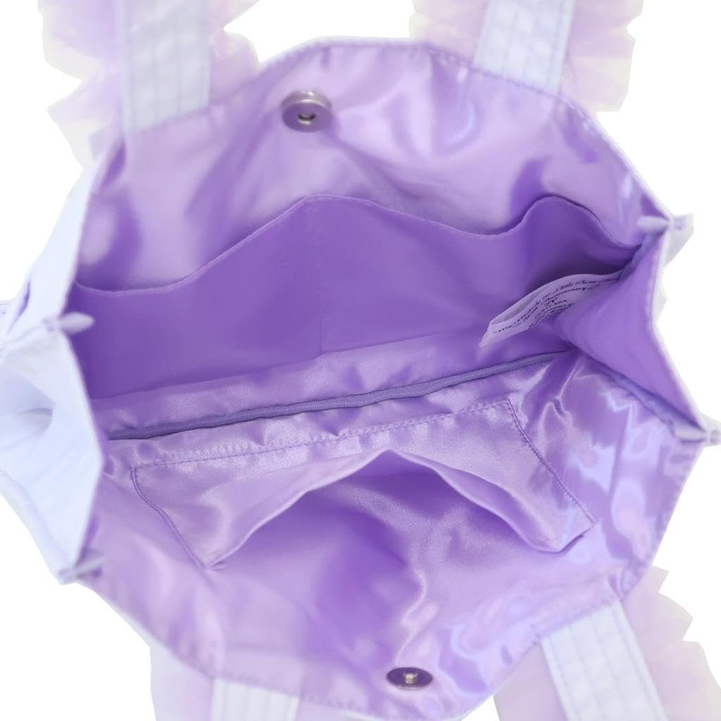 My Melody & Little Twin Stars X DOLLY MIX Frill Square Handbag, Light Purple