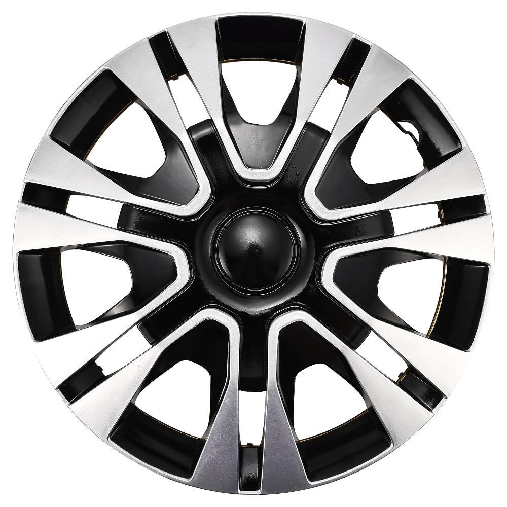 4pcs/set 12 Inch Car Wheel Hub Caps for Most Iron Rims, Wieldoppen Car Wheel Rim Trim Cover Decorative Wheel Cover ABS Material