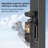 For DJI Osmo Pocket 3 PULUZ Folding Magnetic Mount Base Bracket (Black)
