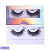 3D 6D Fluffy False Color Eyelashes Natural Full Strip Colored Makeup Cosplay Faux Mink Eyelashes