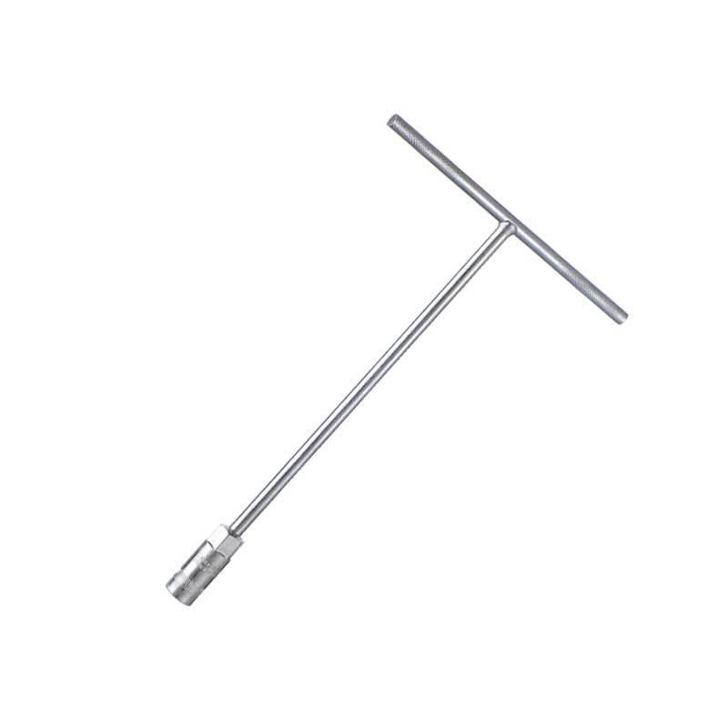 Hexagonal T-Type Manual Torque Wrench with Extended Socket