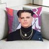 Singer Rapper Ronnie RadkeE Square DoubleSided printed Pillow Case Bedroom Bedside Pillow Sofa Cushion Cover Gift