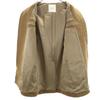 EDIFICE Stainless collar coat L Khaki Brown Men's Used