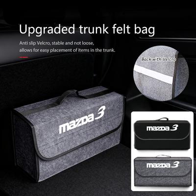 AAGD1 Car Foldable Storage Box Oxford Large Capacity Organizer Bag For 6 3 Atenza Axela MX30 CX30 CX3 CX5 5 2 323 CX7 Demio