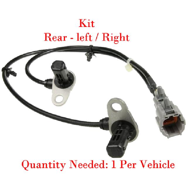 

Kit of ABS Speed Sensor Rear Left & Right Fits: Infinit FX35 FX45 2003-2008