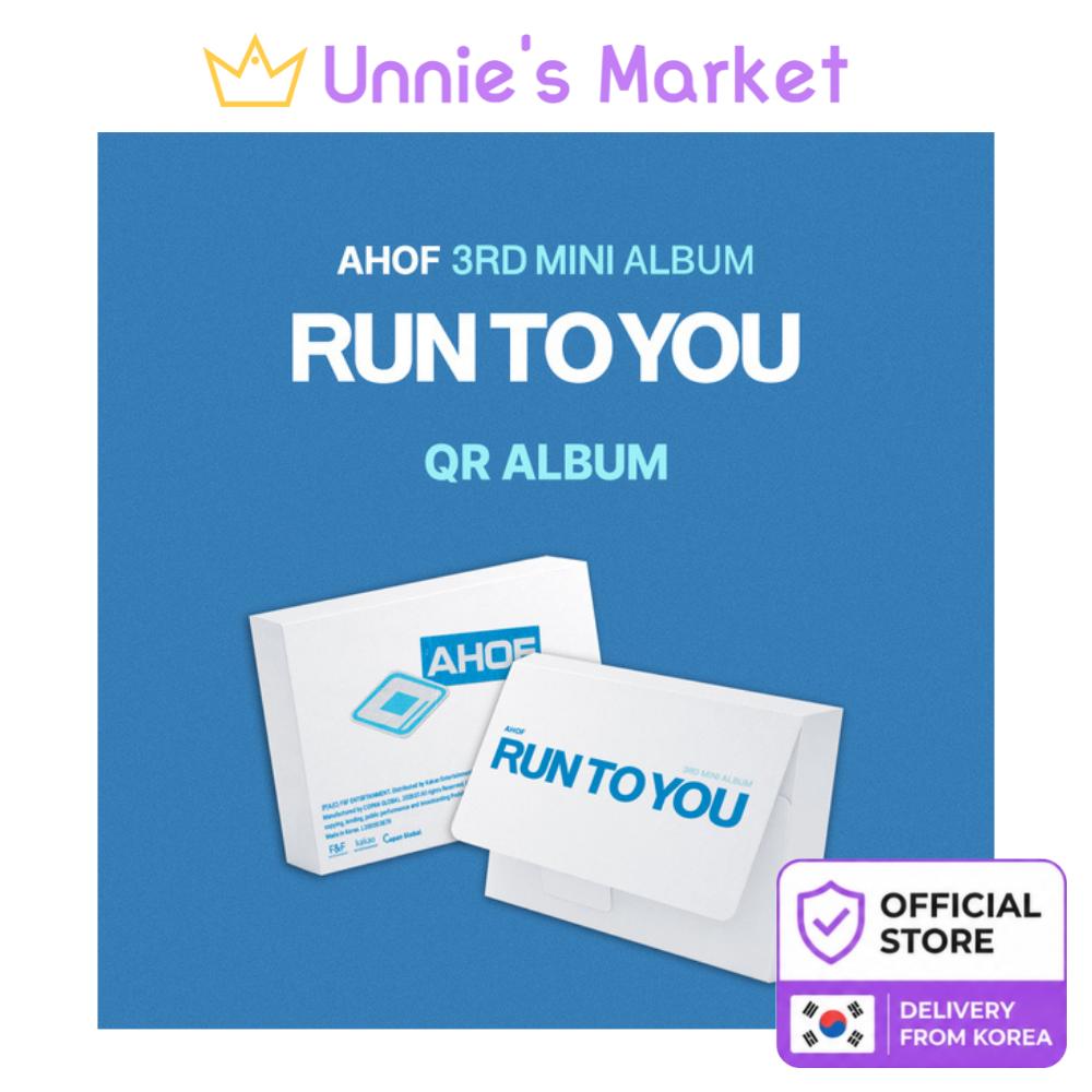 AHOF [RUN TO YOU] Альбом с QR-кодом Вер.. / 3-й мини-альбом + подарок в подарок QR Ver. (CD X)