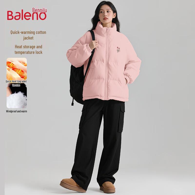 

Baleno Women s 2025 Winter Stand-Collar Puffer Jacket 4XL