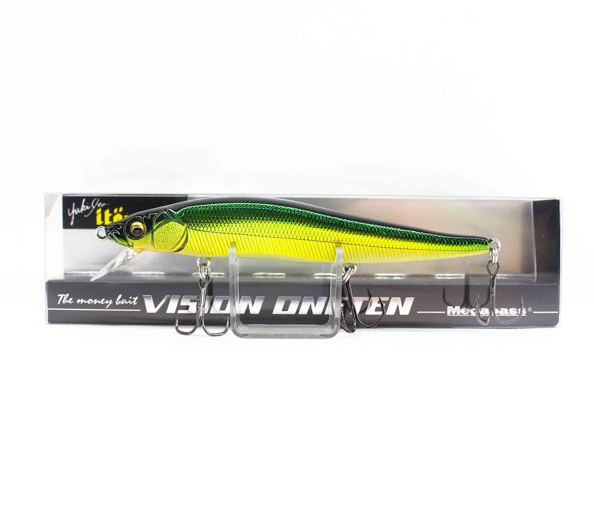 Megabass Vision 110 Oneten Regular медленно плавающая приманка M Golden Lime (0952)