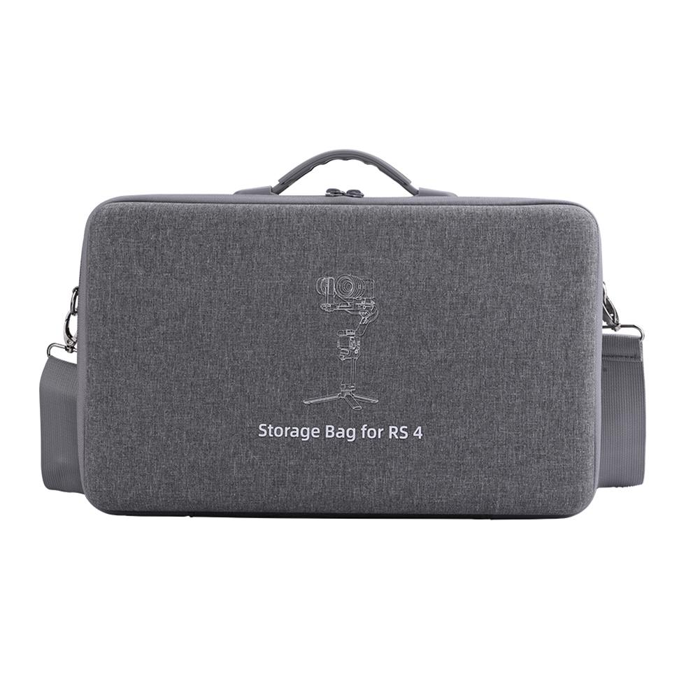 

Carrying Case for RS 4 Anti-fall Shoulder Bag Handbag Shockproof Protective Travel Case for DJI RS 4 Gimbal Stabilizer Accessory сірий