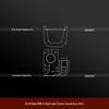 BMW New X3 RHD Interior Protective Film: Center Console & Navigation Screen Tempered Film.