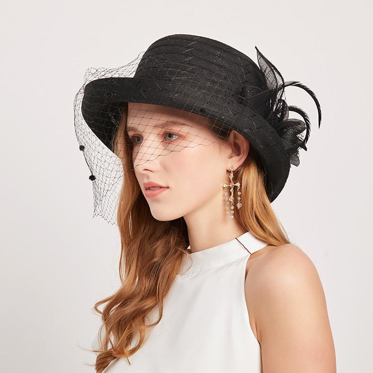 Summer Crimped Mesh Top Hat, Fashion Celebrity Fashion Hat, Outdoor Sunshade Basin Hat, Women'S Sunscreen Sun Hat