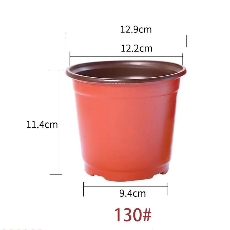 Plastic Plant POTS, Seedling Flower Plant Containers and Seed Starter POTS with Plant Labels
