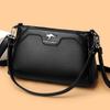 PU Middle-aged Mother Bag Women's Shoulder Crossbody Small Square Bag