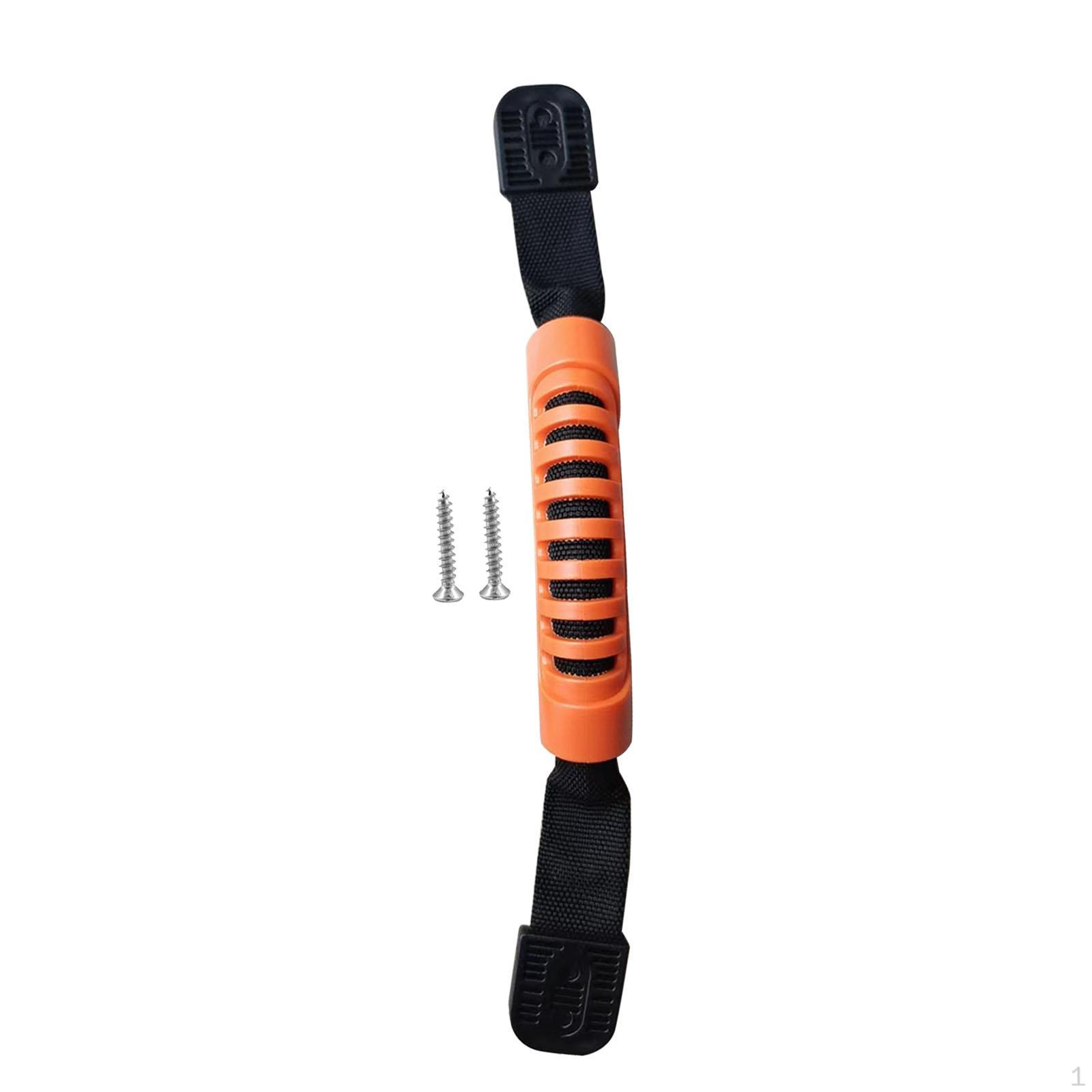 Kayak Carry Handle Canoe Boat Sturdy Wear Resistant Easy to Install with Screws Anti Slip