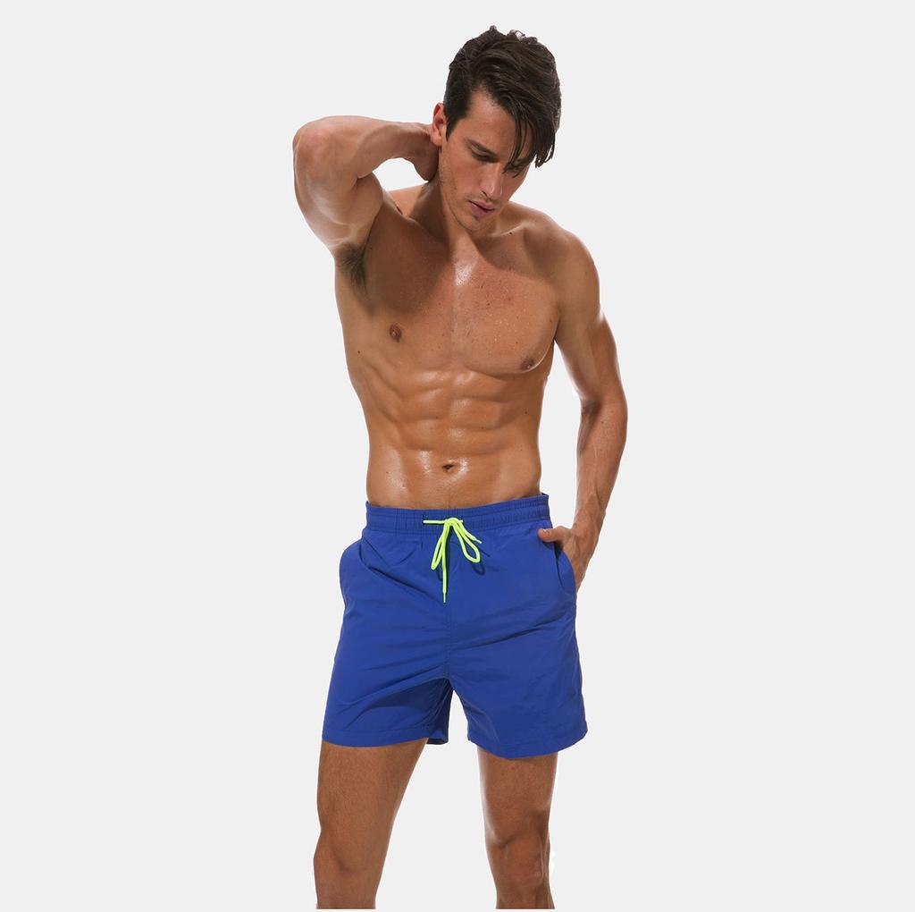Holiday Swimming Beach Shorts Men's Quarter Shorts Breathable Waterproof Sports Casual Pants