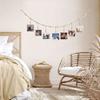 A84X-3Piece Hanging Photo Display Wall Decor Garland Collage Picture Frame With 7 Wood Clips For Home, Office