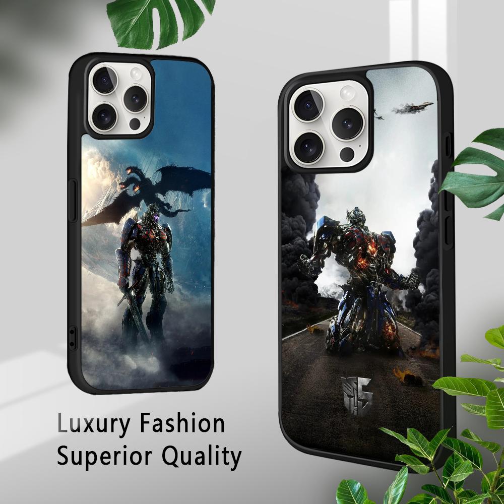 T-Transformers Autobot Phone Case For iPhone 16 15 14 13 12 11 Pro Xs Max Mini Plus Celulares Hard Funda