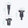 Lantee Car Clips For Honda - 50 Pieces 10Mm Hole Plastic Push Rivet Clips For 91503-SZ5-003