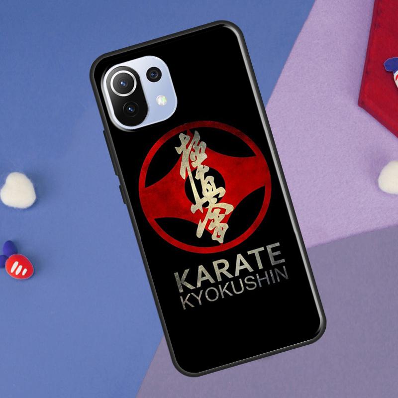 Kyokushin Karate Symbol Cover For Xiaomi 13 14 Ultra 11T 12T 13T 14T Pro POCO X7 Pro X3 X5 F3 F5 F6 M6 X6 Pro Case