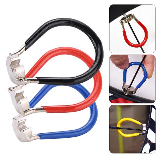 Bike Spoke Wrench Tool Steel Bicycle Wheel Spoke Tool Bike Rim Correction Kit for Adjust Cycling Wheel Tension
