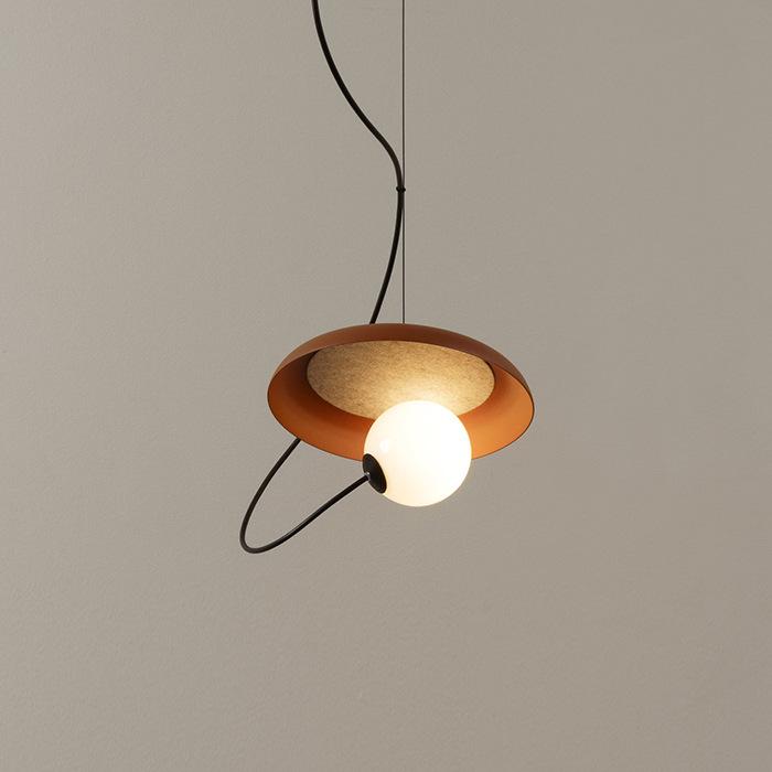 Nordic Minimalist Wabi-Sabi Adjustable Bedside Pendant Lamp