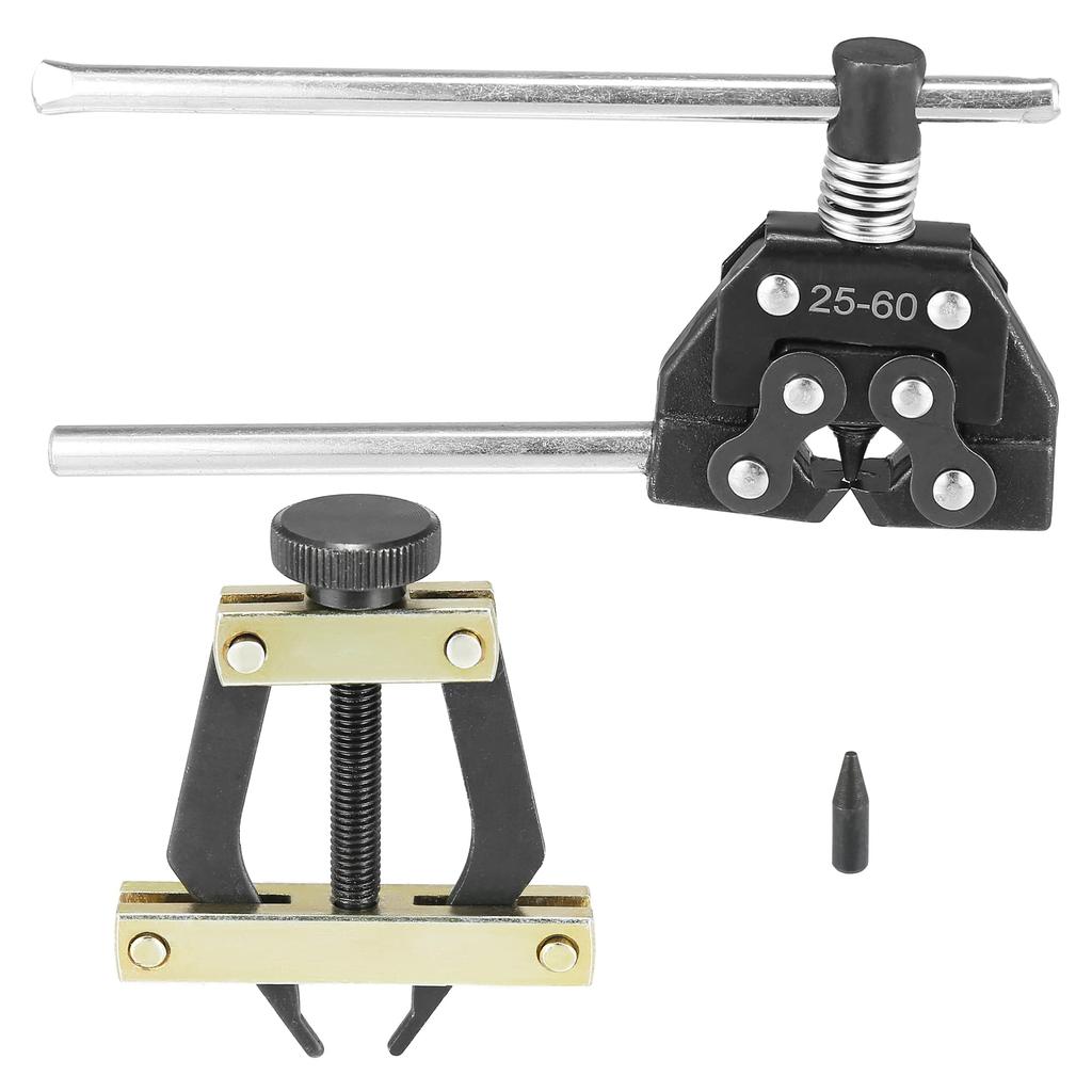 Motoforti Roller Chain Tool Kit 25-60 Chain Detacher Breaker Cutting Tool Roller Chain Puller