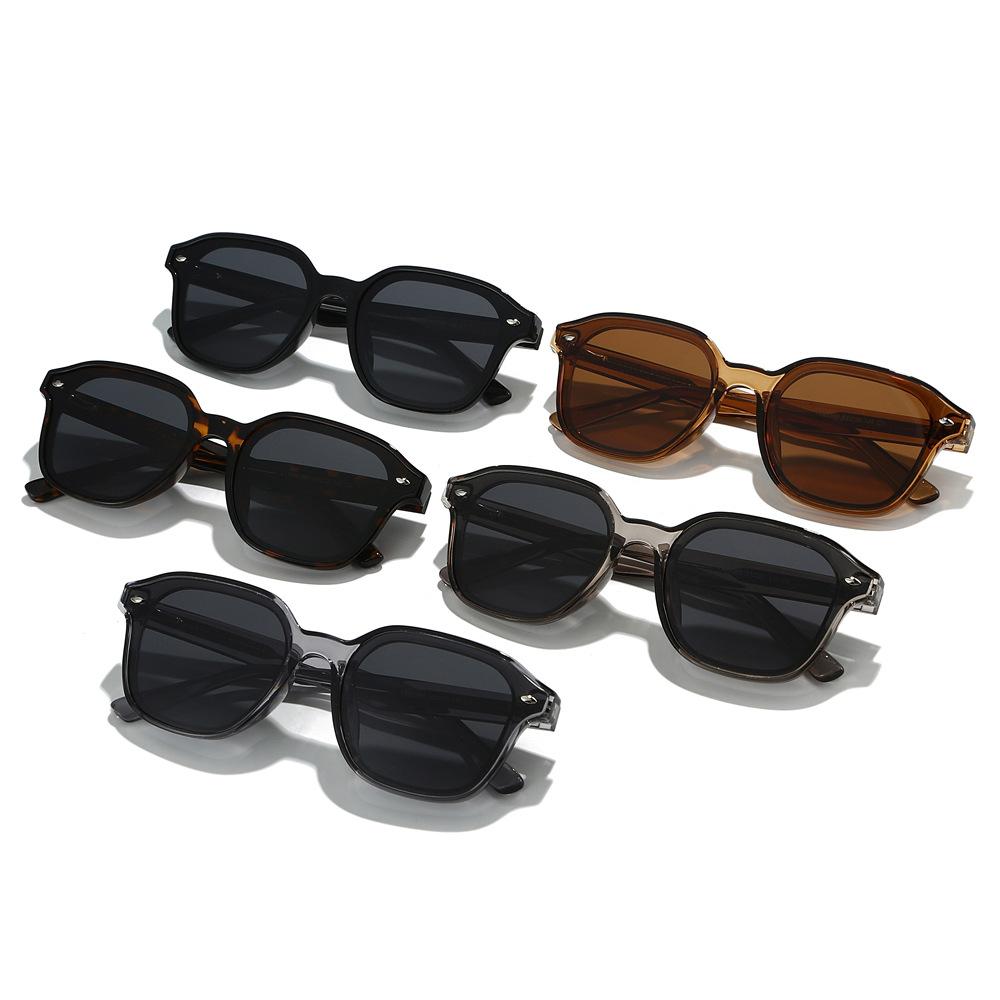 2025 Square Polarized Sun Glasses For Women Men TAC Rivets Metal Core Sun Shades UV400 For Vacation Travel
