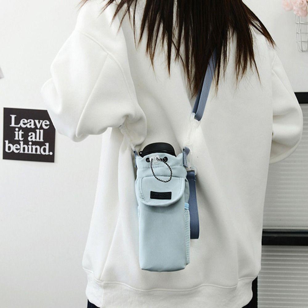 Multi-functional Water Bottle Carrier Bag Shoulder Strap Water Bottle Sling Bag  Hiking